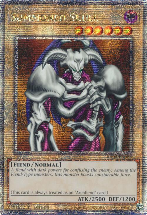 Summoned Skull (Quarter Century Secret Rare) [RA03-EN086] Quarter Century Secret Rare | Exor Games New Glasgow