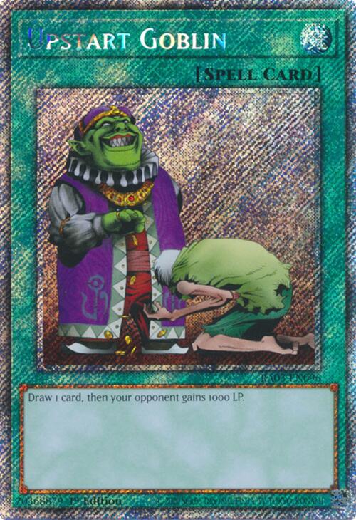 Upstart Goblin (Platinum Secret Rare) [RA03-EN096] Platinum Secret Rare | Exor Games New Glasgow