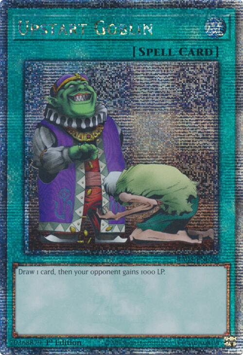 Upstart Goblin (Quarter Century Secret Rare) [RA03-EN096] Quarter Century Secret Rare | Exor Games New Glasgow