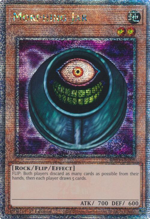 Morphing Jar (Quarter Century Secret Rare) [RA03-EN098] Quarter Century Secret Rare | Exor Games New Glasgow