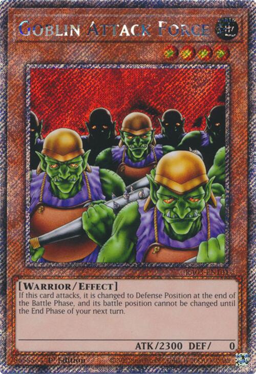 Goblin Attack Force (Platinum Secret Rare) [RA03-EN101] Platinum Secret Rare | Exor Games New Glasgow