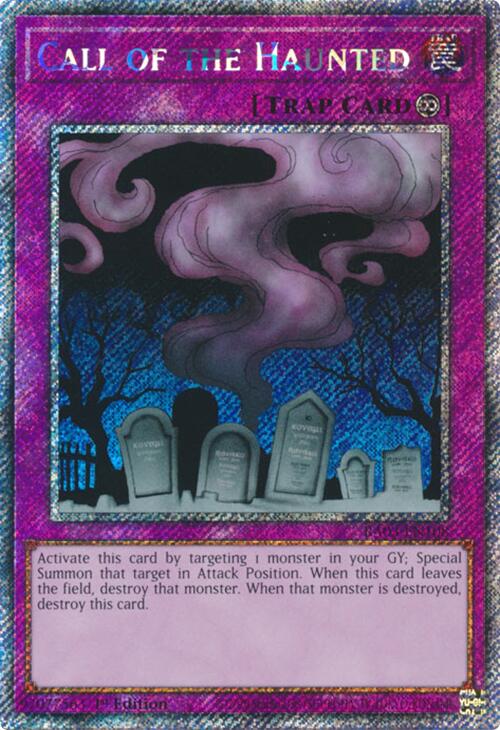 Call of the Haunted (Platinum Secret Rare) [RA03-EN108] Platinum Secret Rare | Exor Games New Glasgow