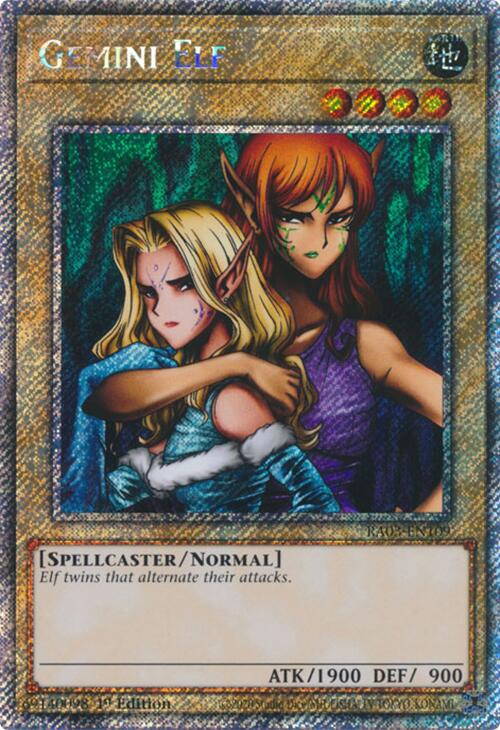 Gemini Elf (Platinum Secret Rare) [RA03-EN109] Platinum Secret Rare | Exor Games New Glasgow