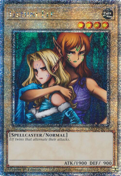 Gemini Elf (Quarter Century Secret Rare) [RA03-EN109] Quarter Century Secret Rare | Exor Games New Glasgow