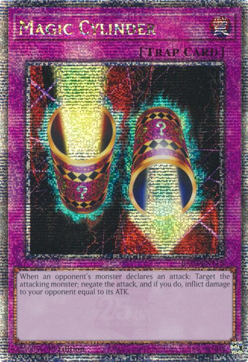 Magic Cylinder (Quarter Century Secret Rare) [RA03-EN115] Quarter Century Secret Rare | Exor Games New Glasgow