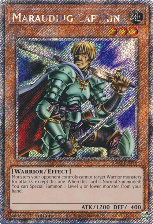 Marauding Captain (Platinum Secret Rare) [RA03-EN118] Platinum Secret Rare | Exor Games New Glasgow