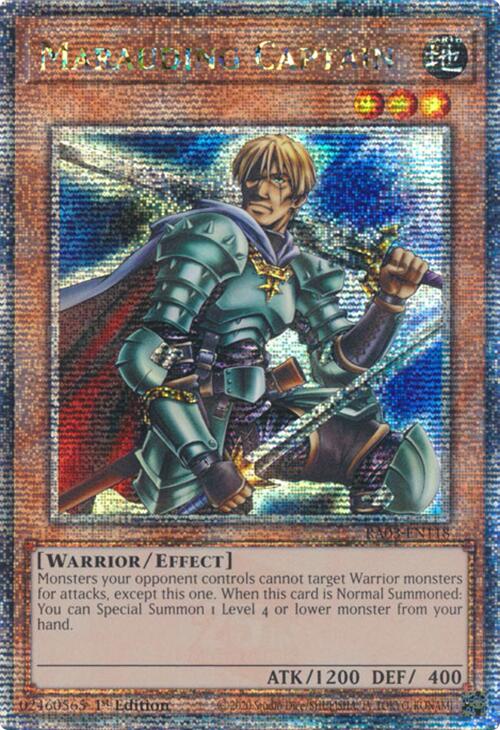 Marauding Captain (Quarter Century Secret Rare) [RA03-EN118] Quarter Century Secret Rare | Exor Games New Glasgow