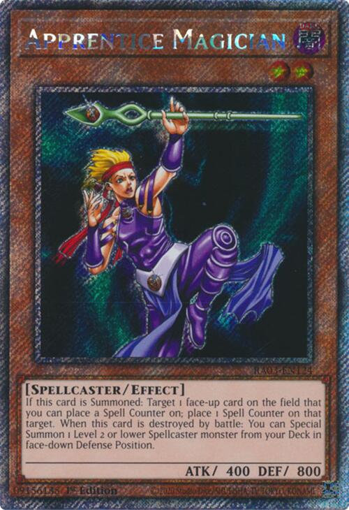 Apprentice Magician (Platinum Secret Rare) [RA03-EN124] Platinum Secret Rare | Exor Games New Glasgow