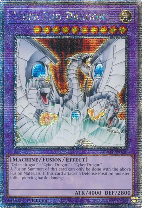 Cyber End Dragon (Quarter Century Secret Rare) [RA03-EN156] Quarter Century Secret Rare | Exor Games New Glasgow