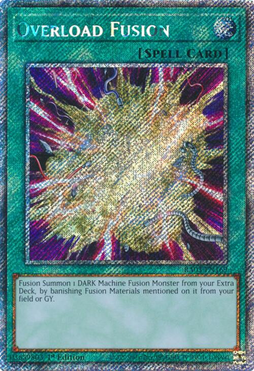 Overload Fusion (Platinum Secret Rare) [RA03-EN169] Platinum Secret Rare | Exor Games New Glasgow