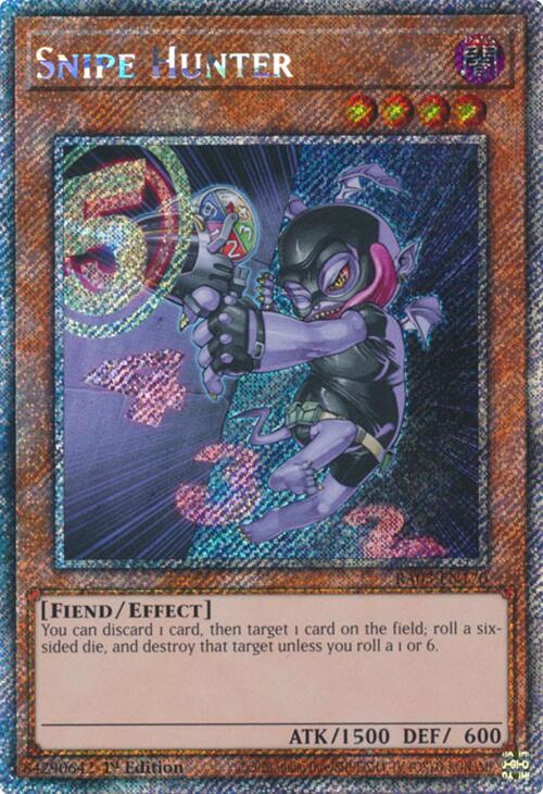 Snipe Hunter (Platinum Secret Rare) [RA03-EN170] Platinum Secret Rare | Exor Games New Glasgow
