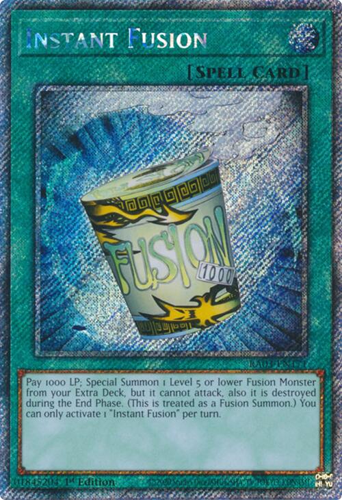 Instant Fusion (Platinum Secret Rare) [RA03-EN171] Platinum Secret Rare | Exor Games New Glasgow