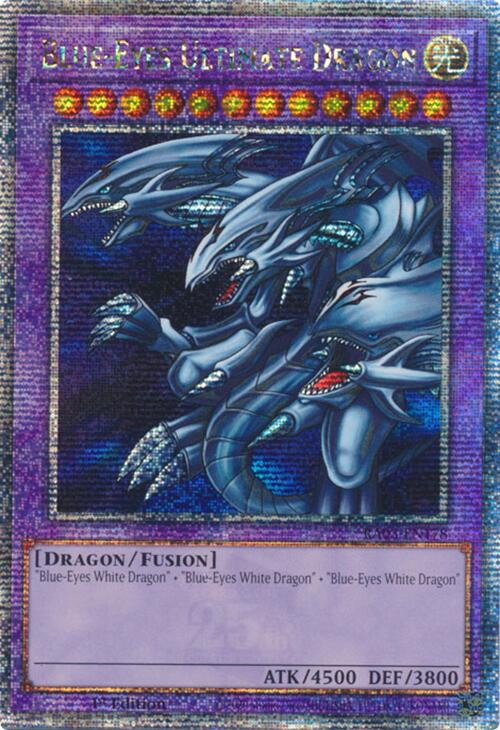 Blue-Eyes Ultimate Dragon (Quarter Century Secret Rare) [RA03-EN178] Quarter Century Secret Rare | Exor Games New Glasgow