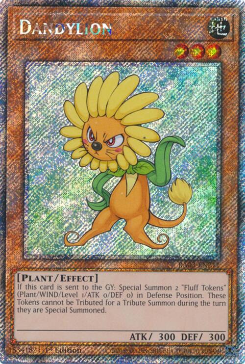 Dandylion (Platinum Secret Rare) [RA03-EN211] Platinum Secret Rare | Exor Games New Glasgow