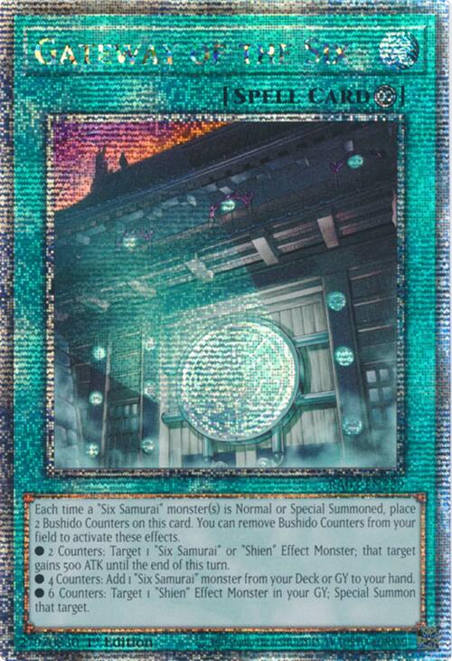 Gateway of the Six (Quarter Century Secret Rare) [RA03-EN229] Quarter Century Secret Rare | Exor Games New Glasgow