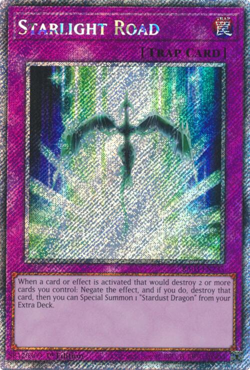 Starlight Road (Platinum Secret Rare) [RA03-EN235] Platinum Secret Rare | Exor Games New Glasgow