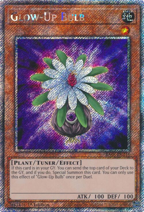 Glow-Up Bulb (Platinum Secret Rare) [RA03-EN245] Platinum Secret Rare | Exor Games New Glasgow