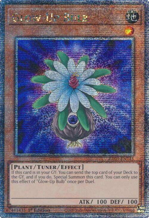 Glow-Up Bulb (Quarter Century Secret Rare) [RA03-EN245] Quarter Century Secret Rare | Exor Games New Glasgow