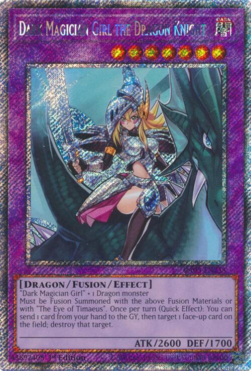 Dark Magician Girl the Dragon Knight (Platinum Secret Rare) [RA03-EN258] Platinum Secret Rare | Exor Games New Glasgow