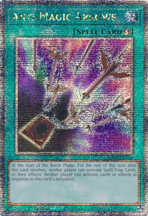 Anti-Magic Arrows (Quarter Century Secret Rare) [RA03-EN264] Quarter Century Secret Rare | Exor Games New Glasgow