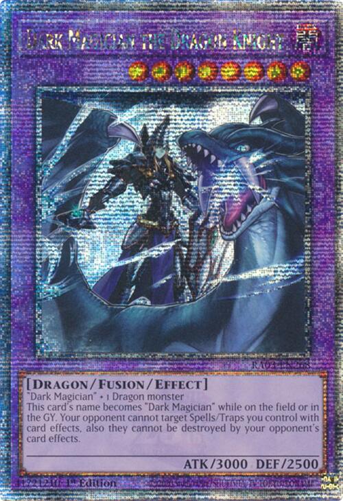 Dark Magician the Dragon Knight (Quarter Century Secret Rare) [RA03-EN268] Quarter Century Secret Rare | Exor Games New Glasgow