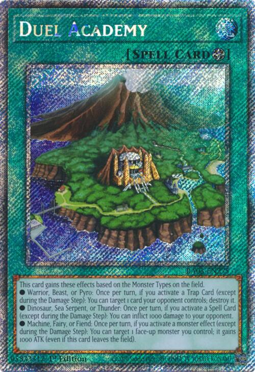 Duel Academy (card) (Platinum Secret Rare) [RA03-EN275] Platinum Secret Rare | Exor Games New Glasgow