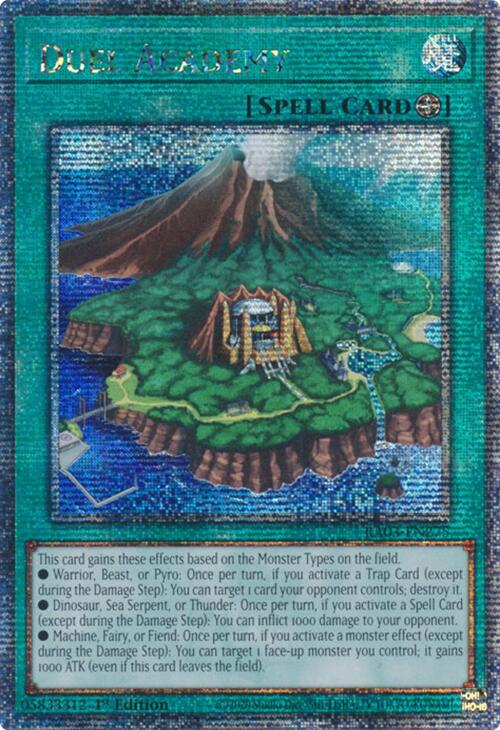 Duel Academy (card) (Quarter Century Secret Rare) [RA03-EN275] Quarter Century Secret Rare | Exor Games New Glasgow