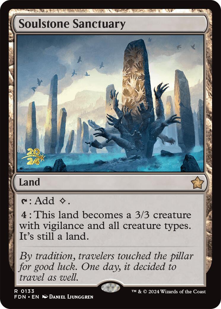 Soulstone Sanctuary [Foundations Prerelease Promos] | Exor Games New Glasgow