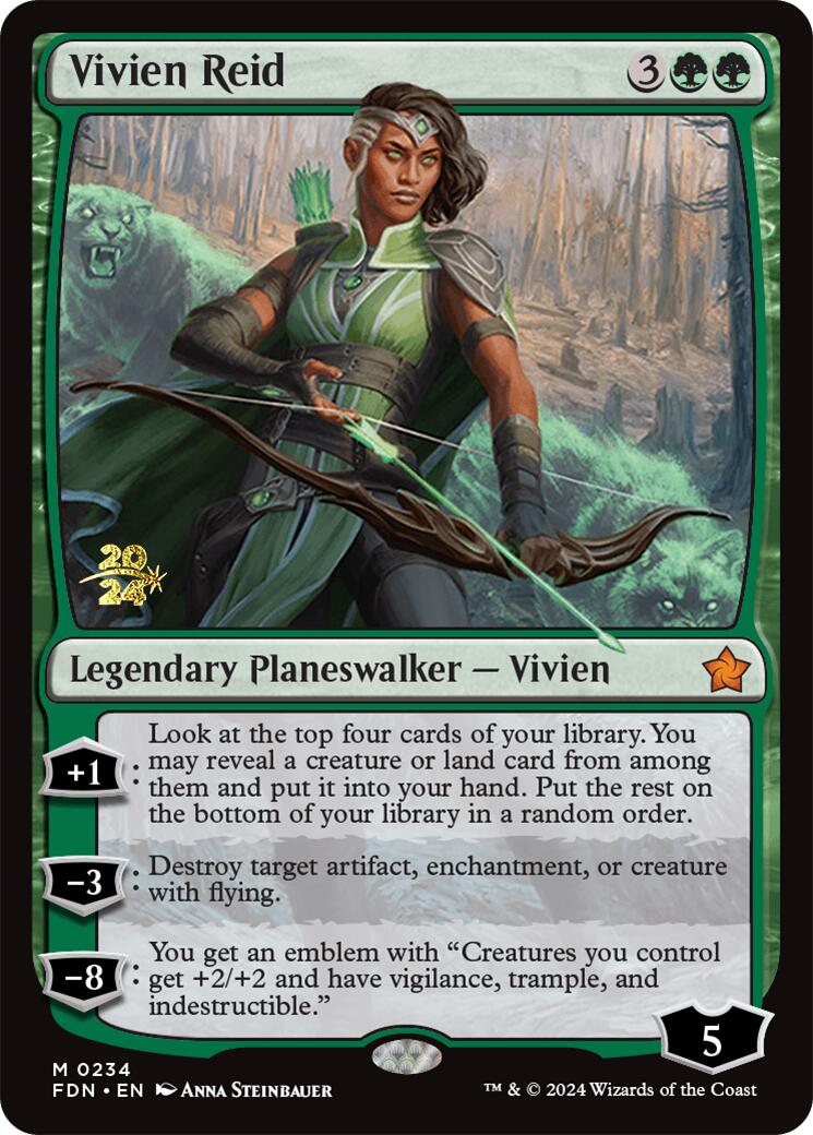 Vivien Reid [Foundations Prerelease Promos] | Exor Games New Glasgow