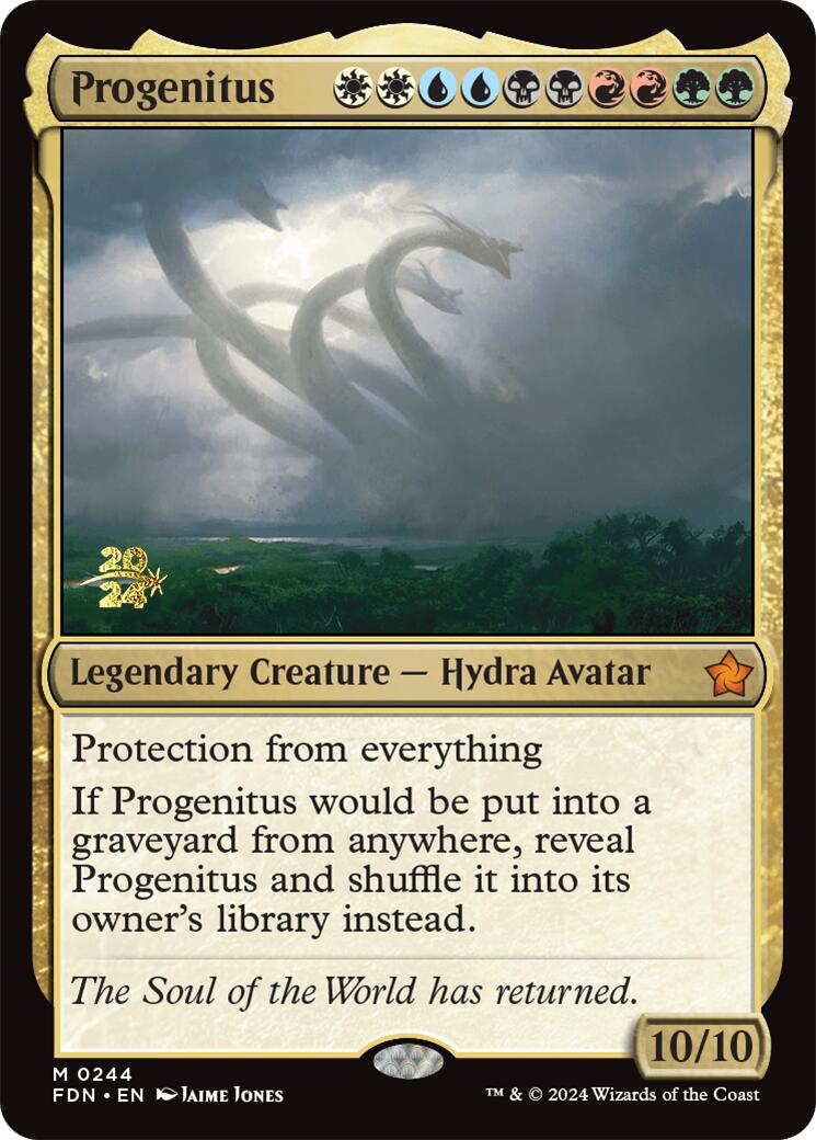 Progenitus [Foundations Prerelease Promos] | Exor Games New Glasgow