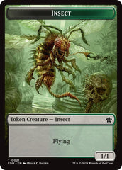 Goblin // Insect Doubled-Sided Token [Foundations Tokens] | Exor Games New Glasgow