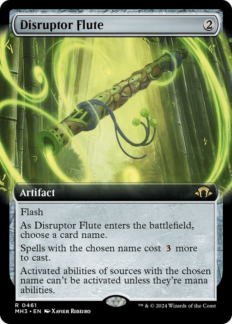 Disruptor Flute (Extended Art) [Modern Horizons 3] | Exor Games New Glasgow