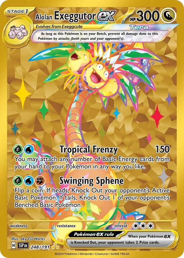 Alolan Exeggutor ex (248/191) [Scarlet & Violet: Surging Sparks] | Exor Games New Glasgow