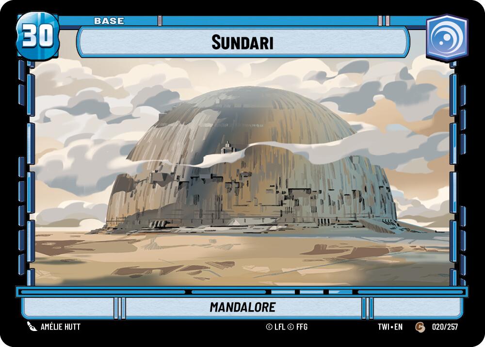 Sundari // Battle Droid (020/257 // T01/T02) (020/257 // T01/T02) [Twilight of the Republic] | Exor Games New Glasgow