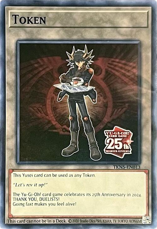 Token: Yusei [TKN5-EN013] Super Rare | Exor Games New Glasgow