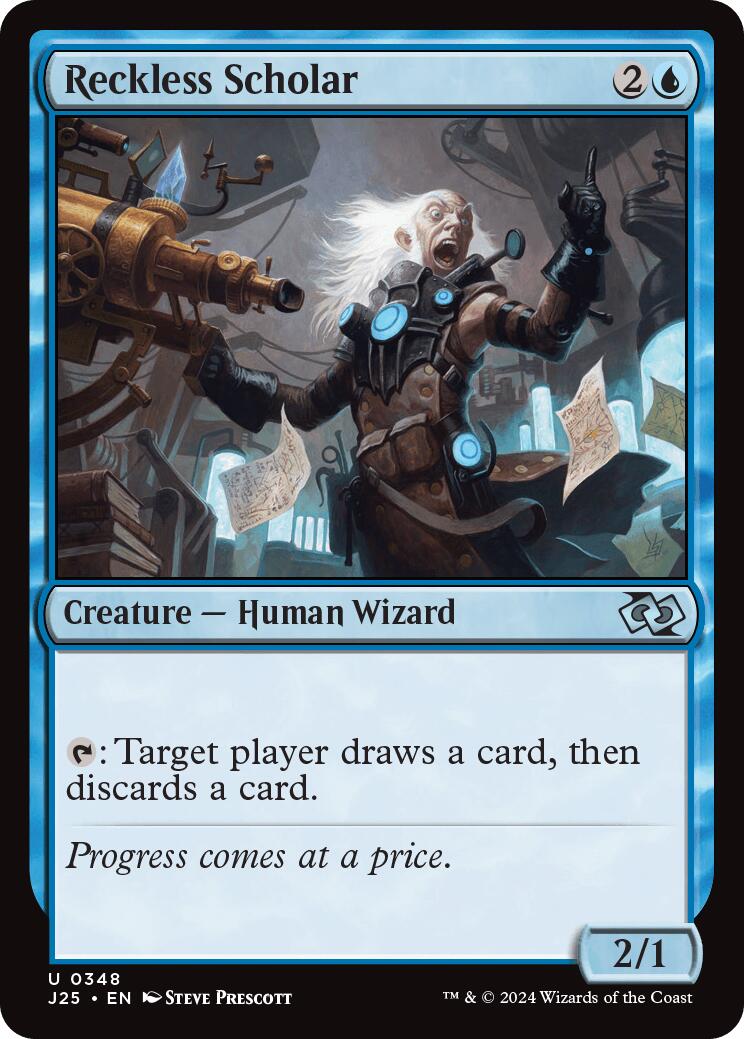 Reckless Scholar [Foundations Jumpstart] | Exor Games New Glasgow