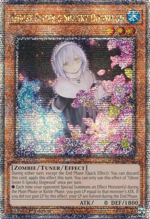 Ghost Sister & Spooky Dogwood (Alternate Art) (Quarter Century Secret Rare) [RA03-EN020] Quarter Century Secret Rare | Exor Games New Glasgow