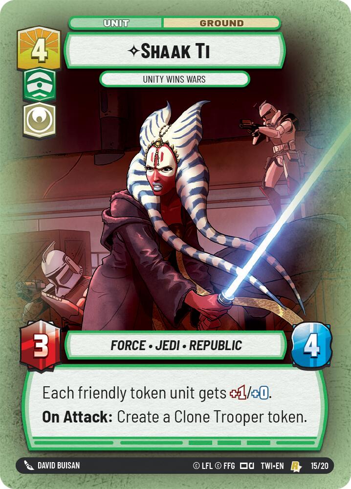 Shaak Ti - Unity Wins Wars (15/20) [Twilight of the Republic: Weekly Play] | Exor Games New Glasgow