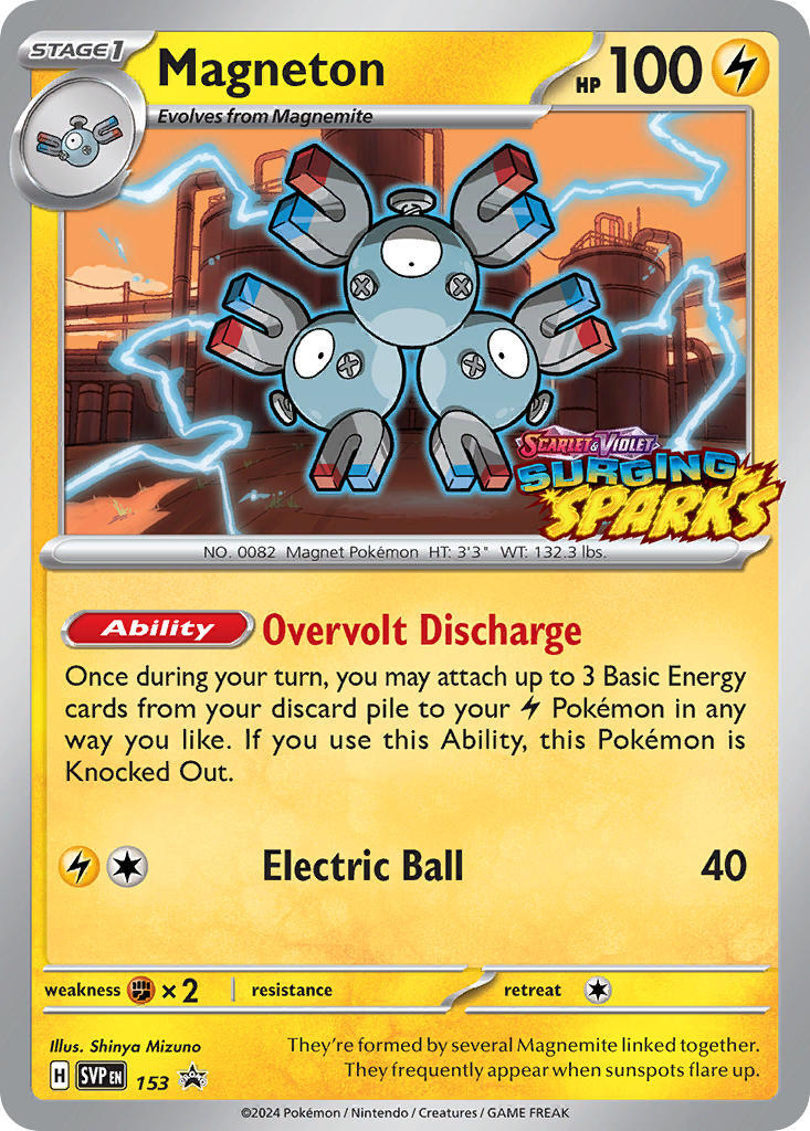 Magneton (153) [Scarlet & Violet: Black Star Promos] | Exor Games New Glasgow