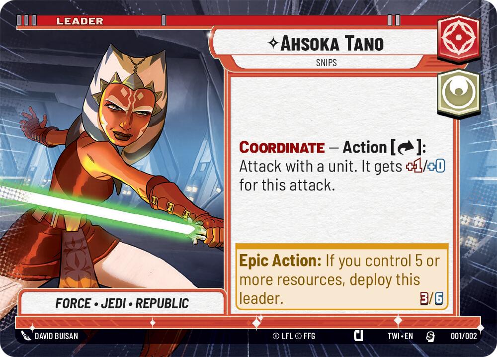Ahsoka Tano - Snips (001/002) (Hyperspace) (001/002) [Judge Promos] | Exor Games New Glasgow