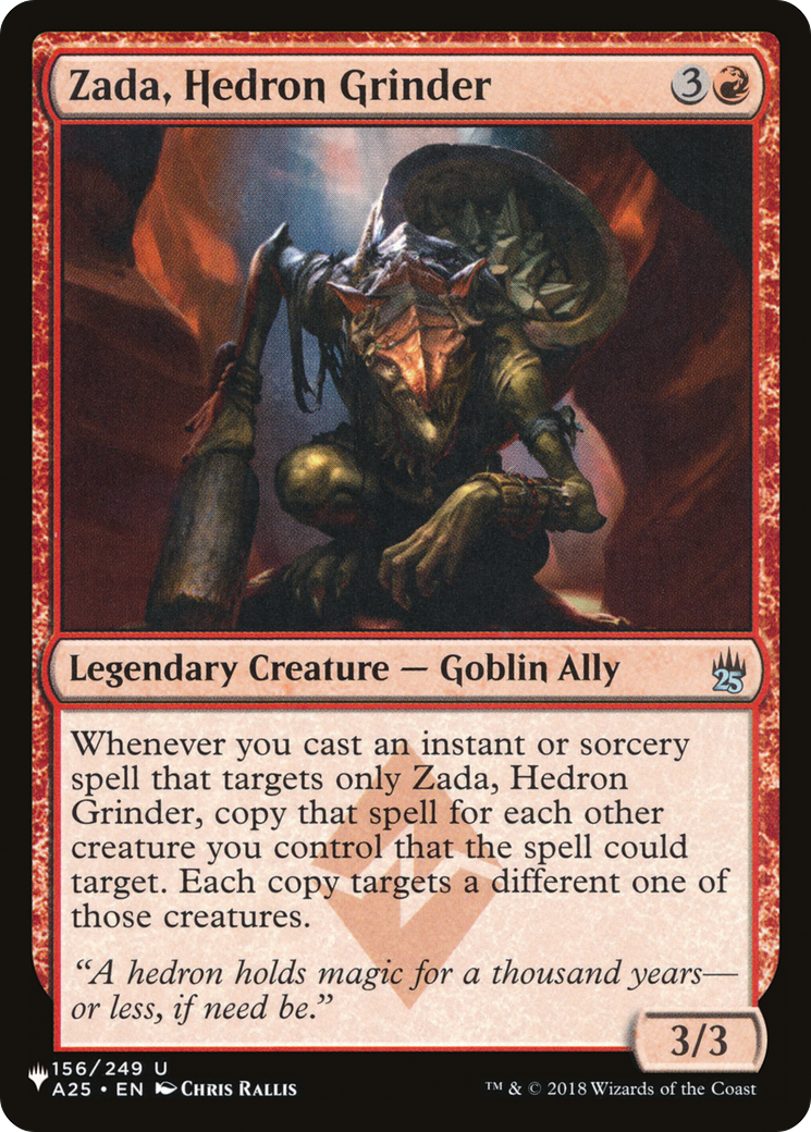 Zada, Hedron Grinder [The List Reprints] | Exor Games New Glasgow