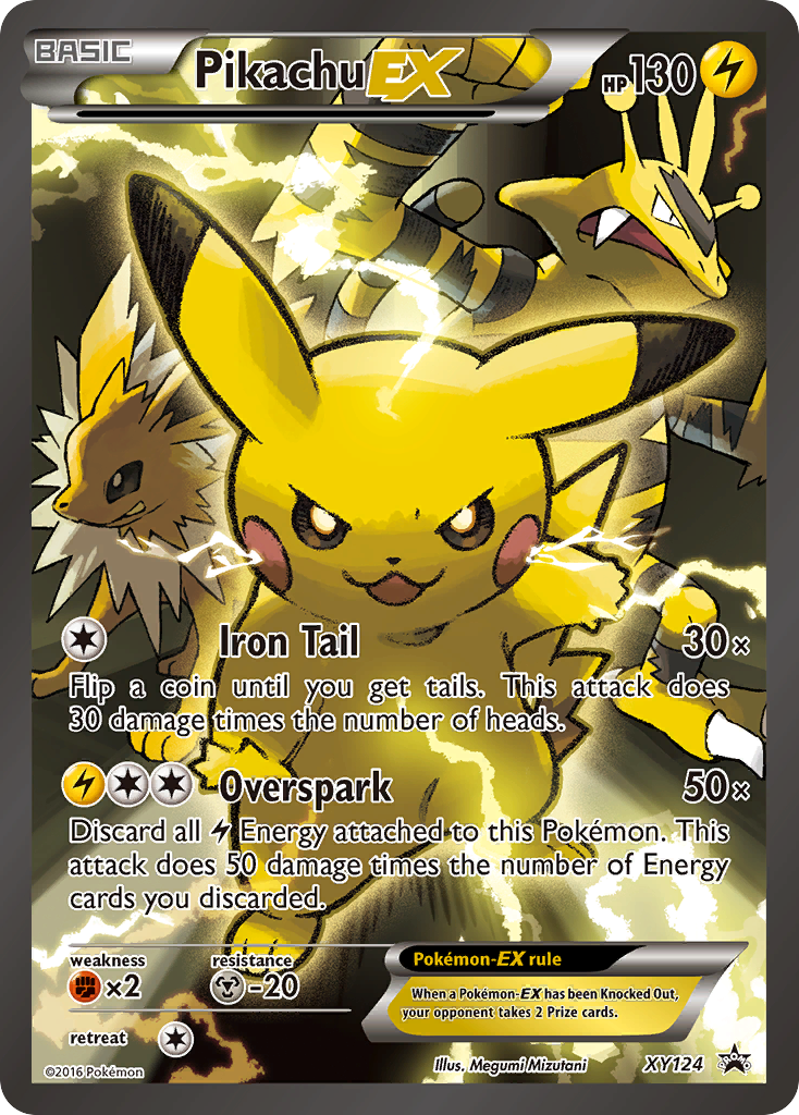 Pikachu EX (XY124) [XY: Black Star Promos] | Exor Games New Glasgow