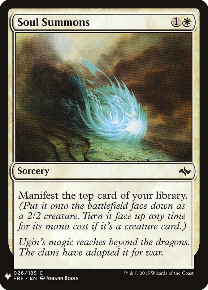 Soul Summons [Mystery Booster] | Exor Games New Glasgow