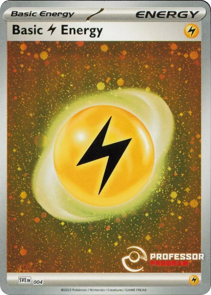 Lightning Energy (004) (2023) [Professor Program Promos] | Exor Games New Glasgow