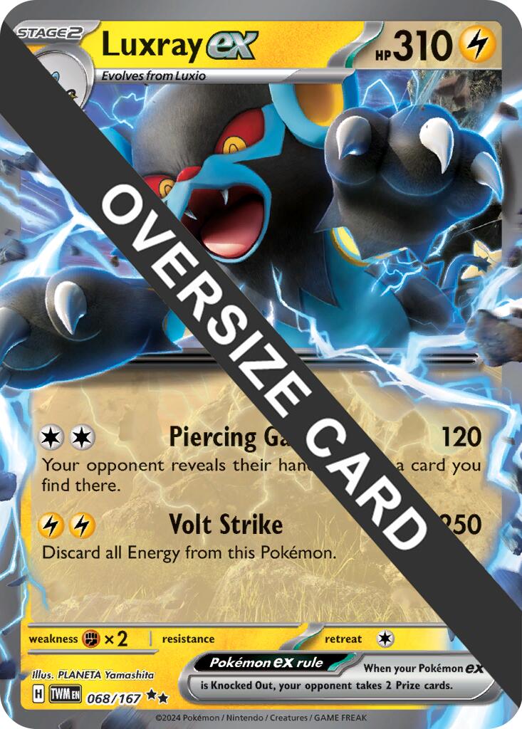 Luxray ex (068/167) (Jumbo Card) [Miscellaneous Cards] | Exor Games New Glasgow