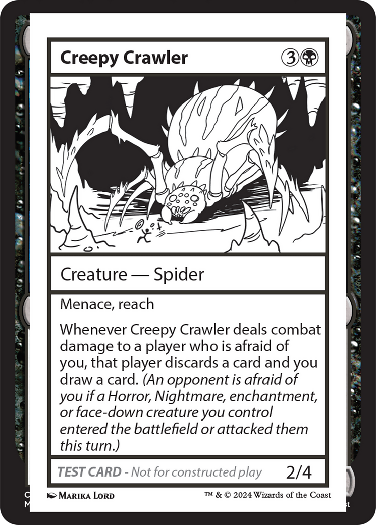 Creepy Crawler [Mystery Booster 2 Playtest Cards] | Exor Games New Glasgow