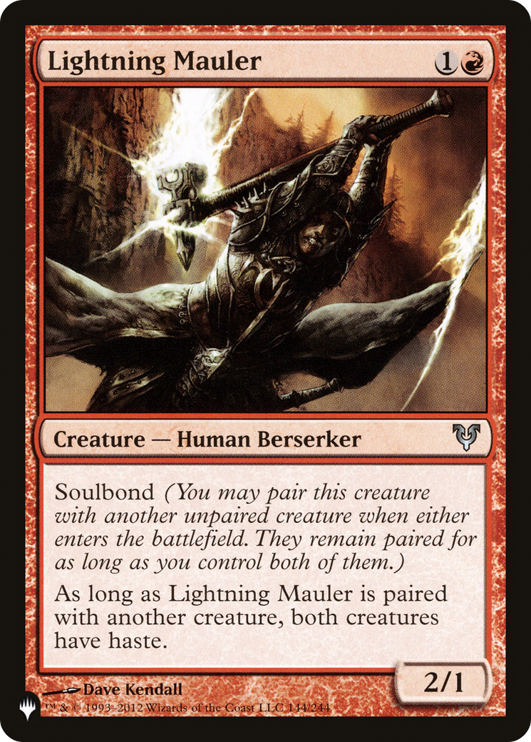 Lightning Mauler [The List Reprints] | Exor Games New Glasgow