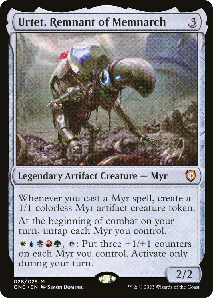 Urtet, Remnant of Memnarch [Phyrexia: All Will Be One Commander] | Exor Games New Glasgow