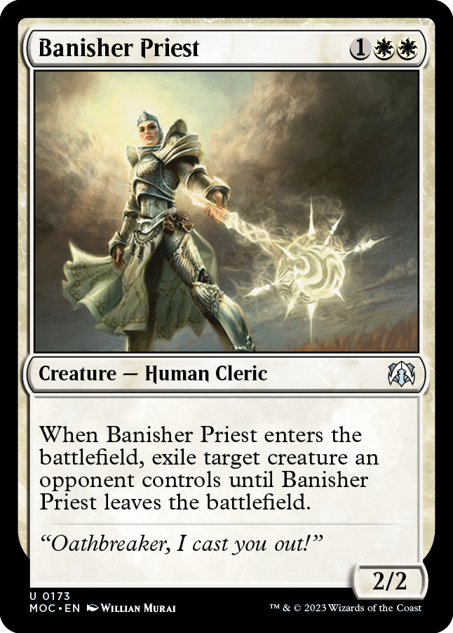 Banisher Priest [March of the Machine Commander] | Exor Games New Glasgow