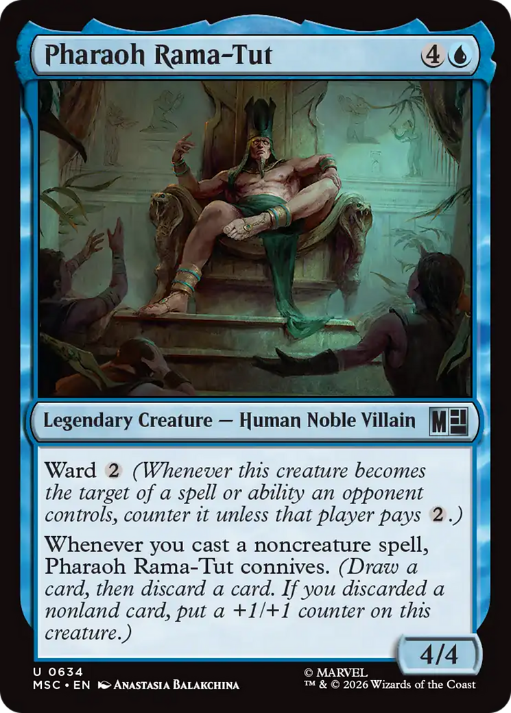 Pharaoh Rama-Tut [Marvel Super Heroes Commander] | Exor Games New Glasgow
